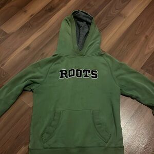 ROOTS SWEATER GREEN
